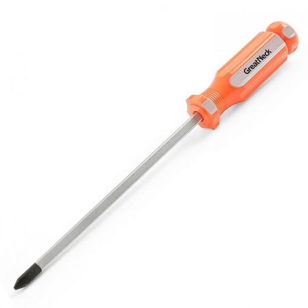 GREAT NECK #2 x 6 Inch Phillips Square Shank Screwdriver 73123